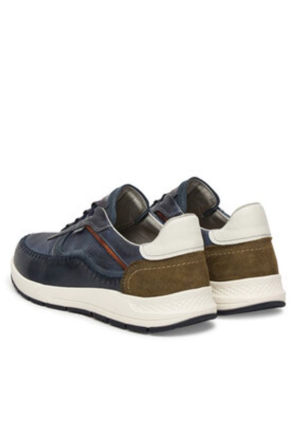 Pikolinos Półbuty Salamanca M7W-6423C1 Niebieski. Kolor: niebieski. Materiał: skóra