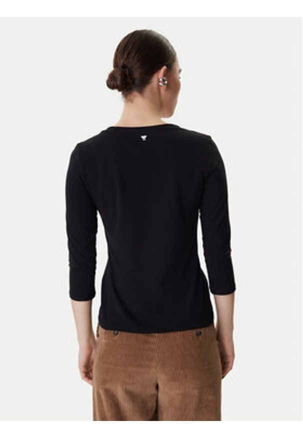 Weekend Max Mara Bluzka Multia 2615971011 Czarny Regular Fit. Kolor: czarny. Materiał: bawełna