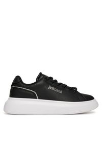 Sneakersy Just Cavalli. Kolor: czarny