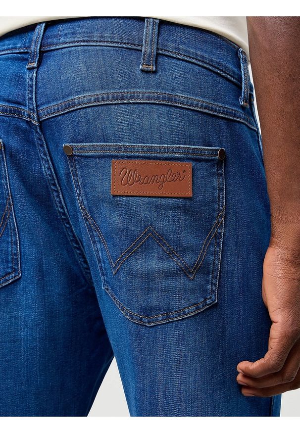 Wrangler - MESKIE SPODNIE JEANSOWE WRANGLER FRONTIER DIGITAL BLUE 112362454