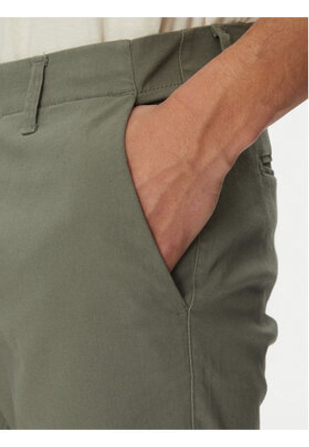 Jack & Jones Szorty materiałowe Dave 12182549 Zielony Regular Fit. Kolor: zielony. Materiał: bawełna