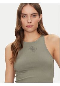 Guess Top W5GP57 KCV52 Zielony Slim Fit. Kolor: zielony. Materiał: syntetyk #3