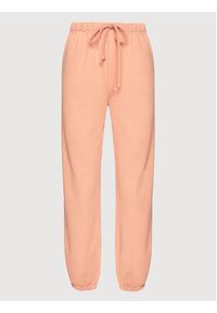 Levi's® Spodnie dresowe A0887-0006 Pomarańczowy Regular Fit. Kolor: pomarańczowy. Materiał: bawełna #4