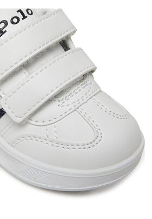 Polo Ralph Lauren Sneakersy Heritage Court III RL02068112 Biały. Kolor: biały. Materiał: skóra