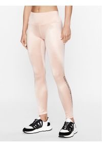 Emporio Armani Underwear Legginsy 164711 3F235 03050 Beżowy Skinny Fit. Kolor: beżowy. Materiał: syntetyk #1