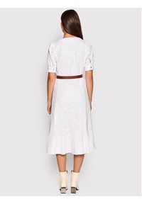 MICHAEL Michael Kors Sukienka koszulowa Palm Eyelet MU2814Z4MM Biały Regular Fit. Kolor: biały. Materiał: bawełna. Typ sukienki: koszulowe #2
