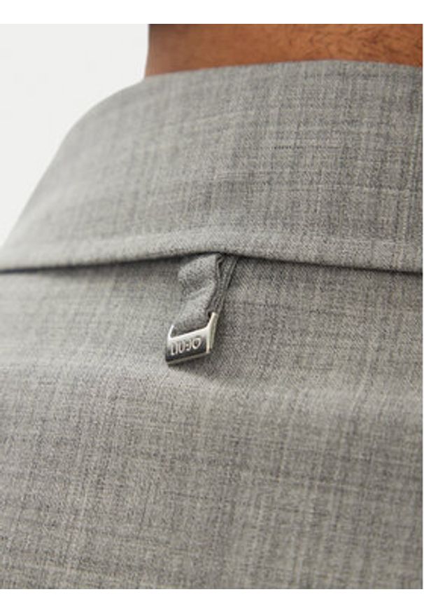 Liu Jo Kurtka przejściowa QA5089 T3991 Szary Regular Fit. Kolor: szary. Materiał: wełna, syntetyk