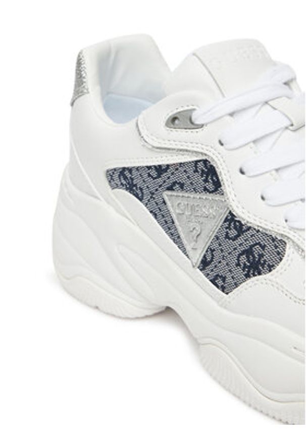 Guess Sneakersy FLTHP4 FAL12 Biały. Kolor: biały. Materiał: skóra
