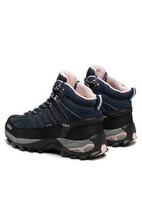 CMP Trekkingi Rigel Mid Wmn Trekking Shoe Wp 3Q12946 Granatowy. Kolor: niebieski. Materiał: materiał