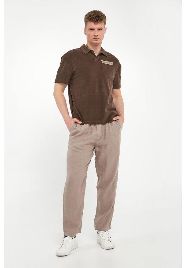 Aeronautica Militare - Polo męskie AERONAUTICA MILITARE. Typ kołnierza: polo