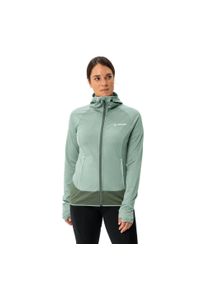 Vaude - Bluza damska z kapturem VAUDE Tekoa II. Typ kołnierza: kaptur. Kolor: zielony