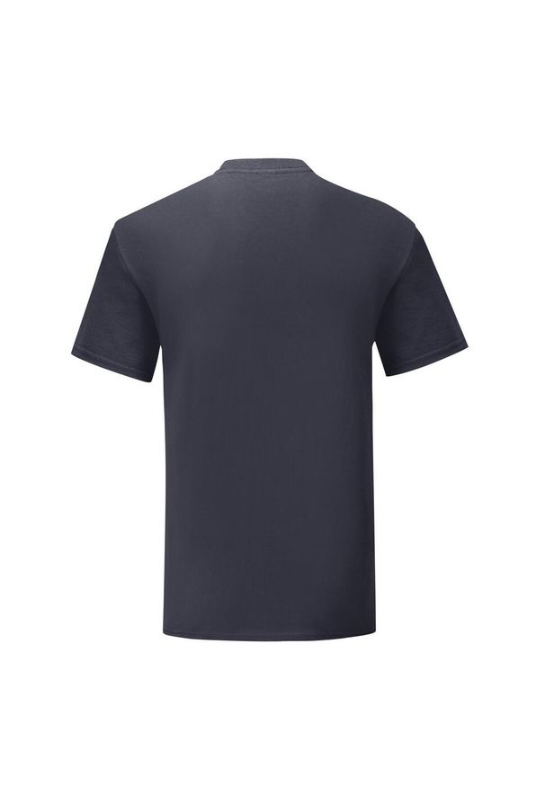 FRUIT OF THE LOOM - Kultowa Koszulka Unisex Dla Dorosłych. Kolor: niebieski