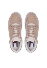 Tommy Jeans Sneakersy Retro Cupsole Suede EM0EM01161 Beżowy. Kolor: beżowy. Materiał: skóra, zamsz #4