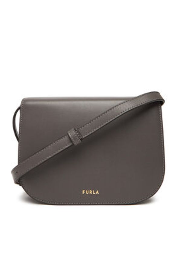 Furla Torebka WB01737 BX0428 BG 4283S 1002 Szary. Kolor: szary. Materiał: skórzane