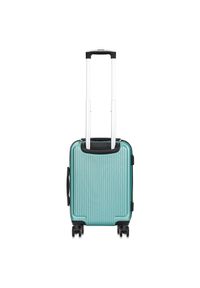 Ochnik - Komplet walizek na kółkach 19"/24"/28". Kolor: turkusowy. Materiał: materiał, poliester, guma, kauczuk #7