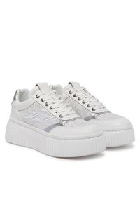 Karl Lagerfeld - KARL LAGERFELD Sneakersy KL42325 Biały. Kolor: biały. Materiał: skóra