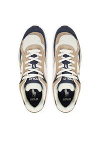 Polo Ralph Lauren Sneakersy Trackstr 809968178001 Écru. Materiał: zamsz, skóra #5