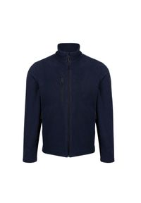 Regatta - Męska Bluza Polarowa Honestly Made. Kolor: niebieski. Materiał: polar. Sezon: zima. Styl: sportowy. Sport: turystyka piesza #1