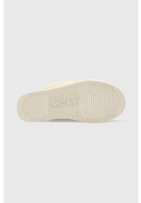MEXX - Mexx Kapcie kolor beżowy. Nosek buta: okrągły. Kolor: beżowy. Materiał: guma #3