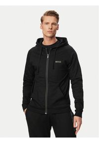 BOSS Bluza Authentic 50545573 Czarny Regular Fit. Kolor: czarny. Materiał: bawełna #1
