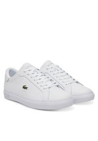 Lacoste Sneakersy Powercourt 7-49SMA0081 Biały. Kolor: biały. Materiał: skóra