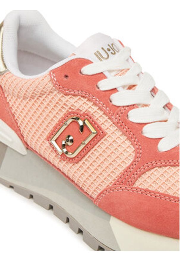 Liu Jo Sneakersy Amazing 25 BA5049 PX027 Koralowy. Kolor: pomarańczowy. Materiał: materiał