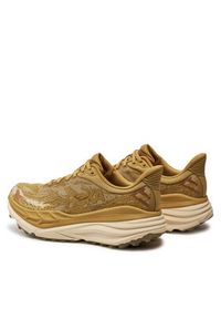 HOKA - Hoka Buty do biegania Stinson 7 1141530 Beżowy. Kolor: beżowy. Materiał: materiał #3