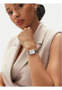 Daniel Wellington Zegarek Quadro DW00100438 Srebrny. Kolor: srebrny #4