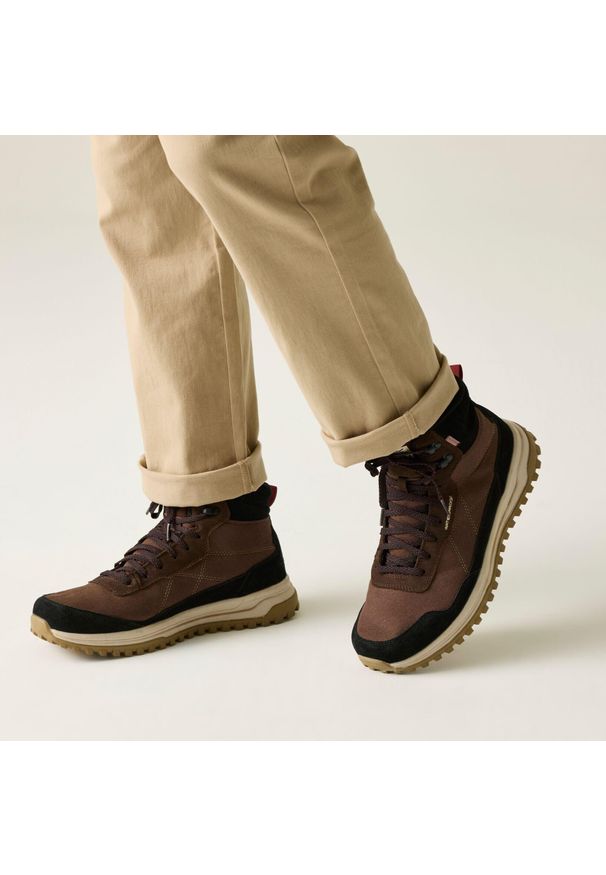 Regatta - Mayfield Męskie wodoodporne buty turystyczne. Kolor: brązowy. Sport: turystyka piesza