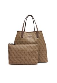 Guess Torebka Victtoria HWESG9 51429 Brązowy. Kolor: brązowy. Materiał: skórzane