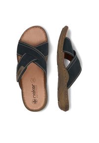 Rieker Klapki CEO-22089-14 Granatowy. Kolor: niebieski. Materiał: skóra #6