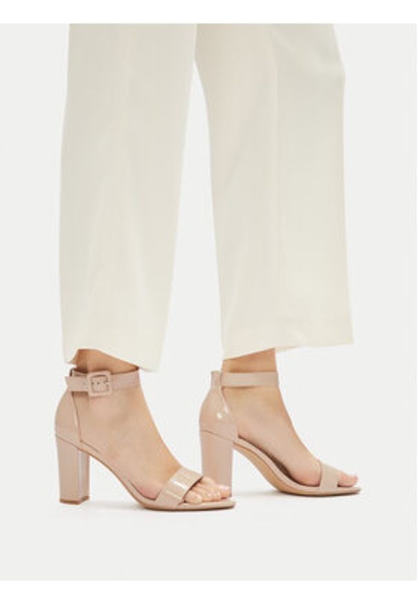 Jenny - JENNY Sandały WFA3613-1 Beżowy. Kolor: beżowy. Materiał: syntetyk, materiał