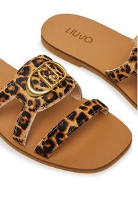 Liu Jo Klapki Saba 11 SA5083 PX131 Brązowy. Kolor: brązowy. Materiał: syntetyk #2