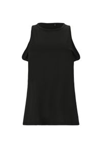 ELITE LAB - Damski tank top Elite Lab LAB. Kolor: czarny. Sport: fitness #1