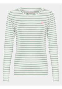Kaffe Bluzka Liddy 10502821 Zielony Regular Fit. Kolor: zielony. Materiał: syntetyk #2