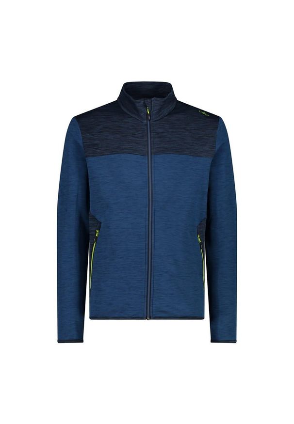 Bluza turystyczna męska CMP. Kolor: niebieski. Materiał: polar