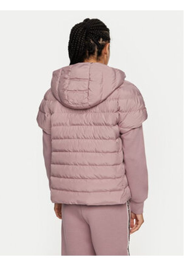 EA7 Emporio Armani Bezrękawnik 6DTB03 TNF8Z 1341 Różowy Regular Fit. Kolor: różowy. Materiał: syntetyk. Długość rękawa: bez rękawów