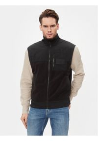 Calvin Klein Jeans Kamizelka J30J324109 Czarny Relaxed Fit. Kolor: czarny. Materiał: syntetyk