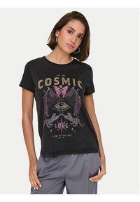 only - ONLY T-Shirt Lucy 15336965 Czarny Regular Fit. Kolor: czarny. Materiał: bawełna #3