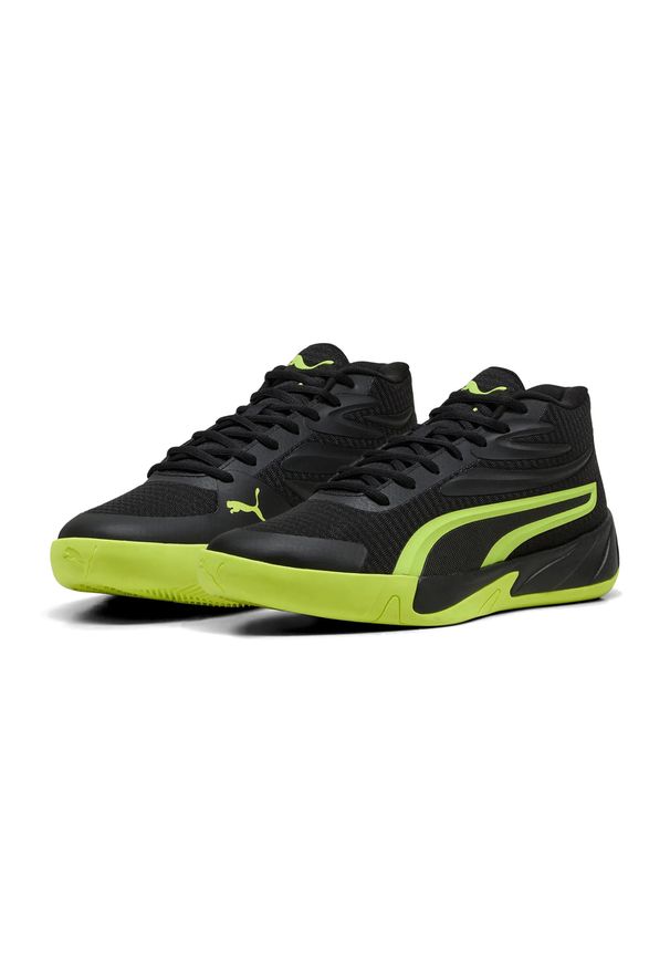 Puma - Buty do koszykówki męskie PUMA Court Pro. Kolor: czarny. Sport: koszykówka