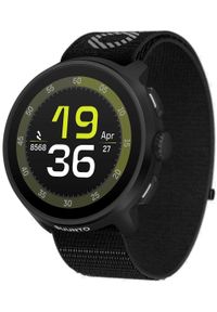 SUUNTO - Zegarek sportowy Suunto Run All Black (SS051109000). Styl: sportowy