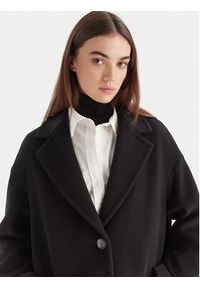 MAX&Co. Płaszcz wełniany 2526016023200 Czarny Regular Fit. Kolor: czarny. Materiał: wełna #3