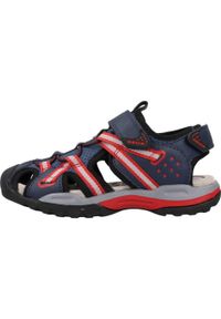 Geox - Sandały GEOX J BOREALIS BOY B Niebieski. Kolor: niebieski. Materiał: syntetyk, tkanina. Sezon: lato