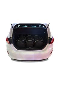 KJUST - Torby Do Bagażnika Ford Fiesta 2017-2023 3Szt Kjust. Kolor: czarny. Styl: sportowy #1