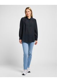 Lee - DAMSKA KOSZULA LEE SHIRRED BLOUSE UNIONALL BLK 112341608 #3