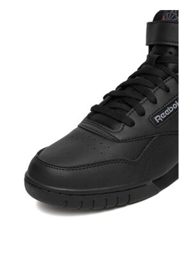 Reebok Sneakersy EO-EX-O-FIT HI 100000109 Czarny. Kolor: czarny. Materiał: syntetyk, skóra