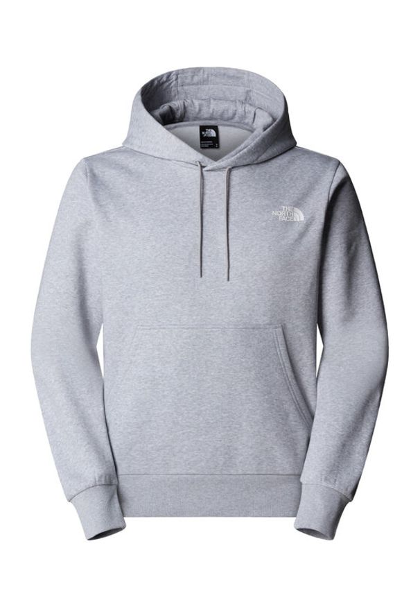 The North Face Bluza Simple Dome NF0A89FC Szary Regular Fit. Kolor: szary. Materiał: bawełna, syntetyk
