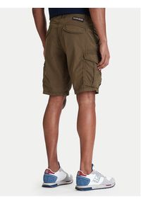 Napapijri Szorty materiałowe Noto 2.0 NP0A4HOQ Zielony Regular Fit. Kolor: zielony. Materiał: bawełna #2