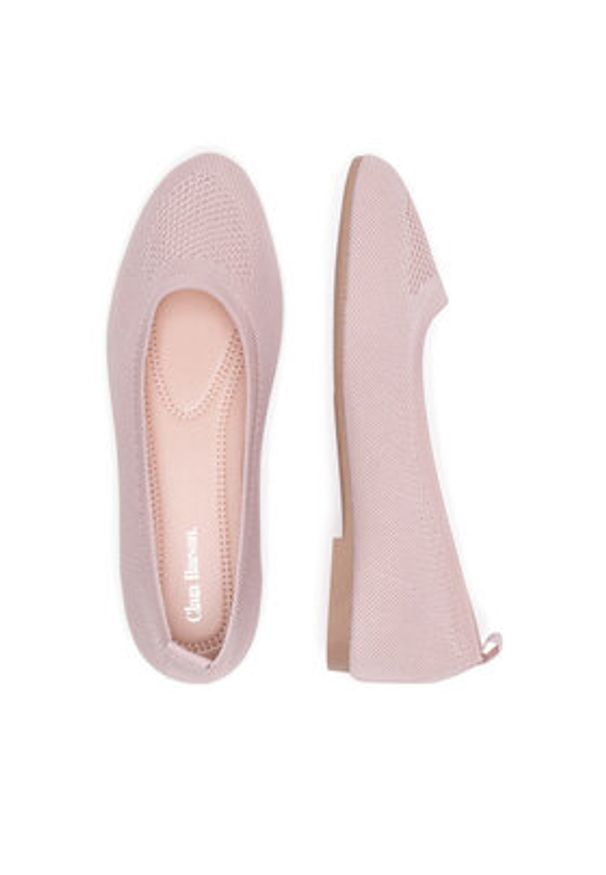 Clara Barson Baleriny WSS21520-02 Różowy. Kolor: różowy. Materiał: materiał