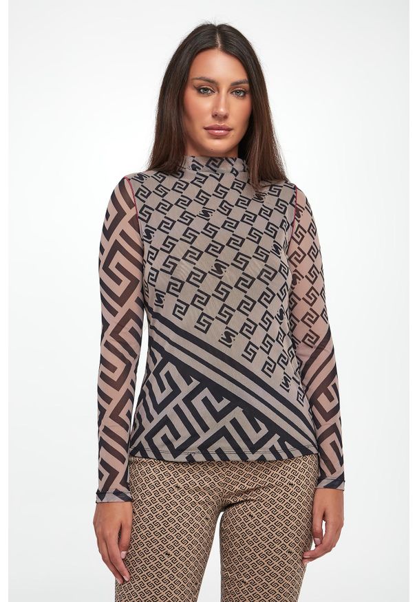 Sportalm - Bluzka damska z siatki SPORTALM